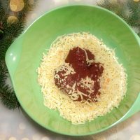 Käse und Leber in Rührschüssel – Weihnachts-Hunde-Kekse